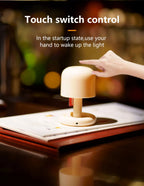 Mini Mushroom Lamp — Pocket-size Mushroom Mood Light — Rechargeable, Warm, Adorable