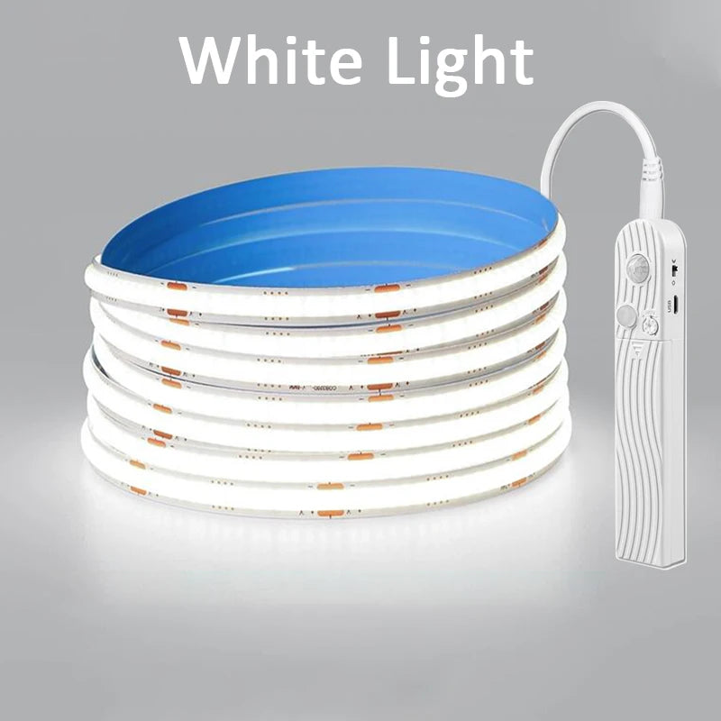 COB Motion Strip Light — Ultra-bright, Dot-Free Glow — Switches when you Walk By