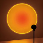 Sunset Projector Lamp — Cast a Golden-Hour Sunset on any Wall — Rotate to Set the Mood
