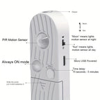 COB Motion Strip Light — Ultra-bright, Dot-Free Glow — Switches when you Walk By