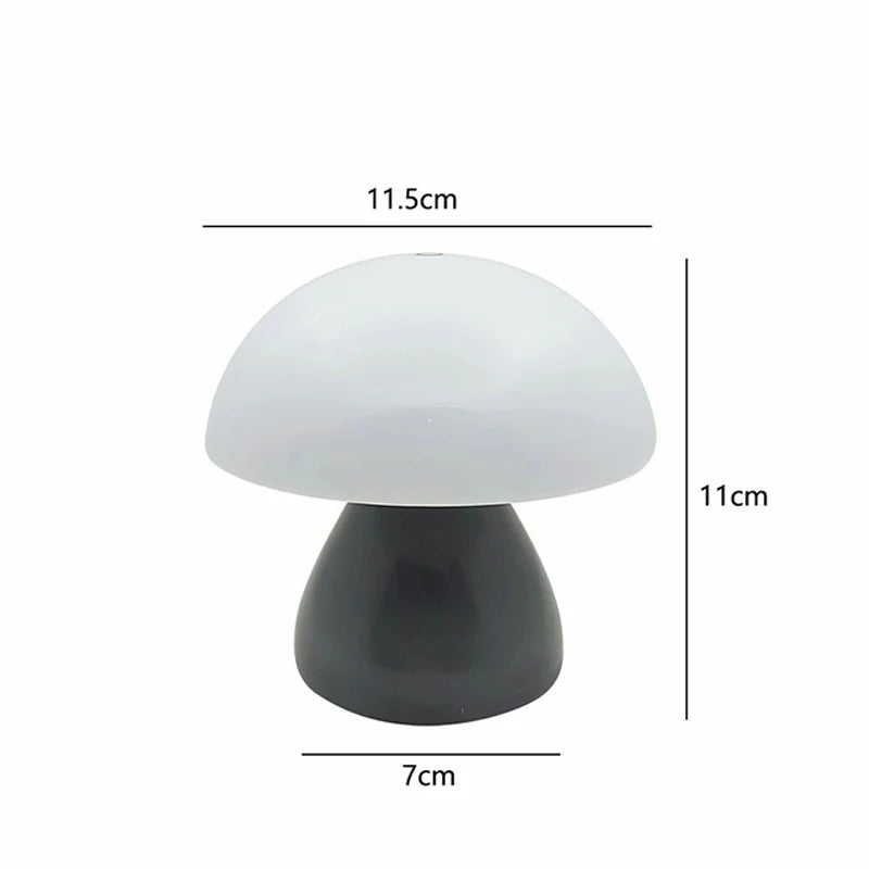 Mushroom Table Lamp — A Soft, Dimmable Mushroom Glow for Cozy Desks and Bedsides