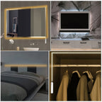Motion Sensor Cabinet Strip — Light for Closets and Cabinets — Sticks Anywhere, Senses You.