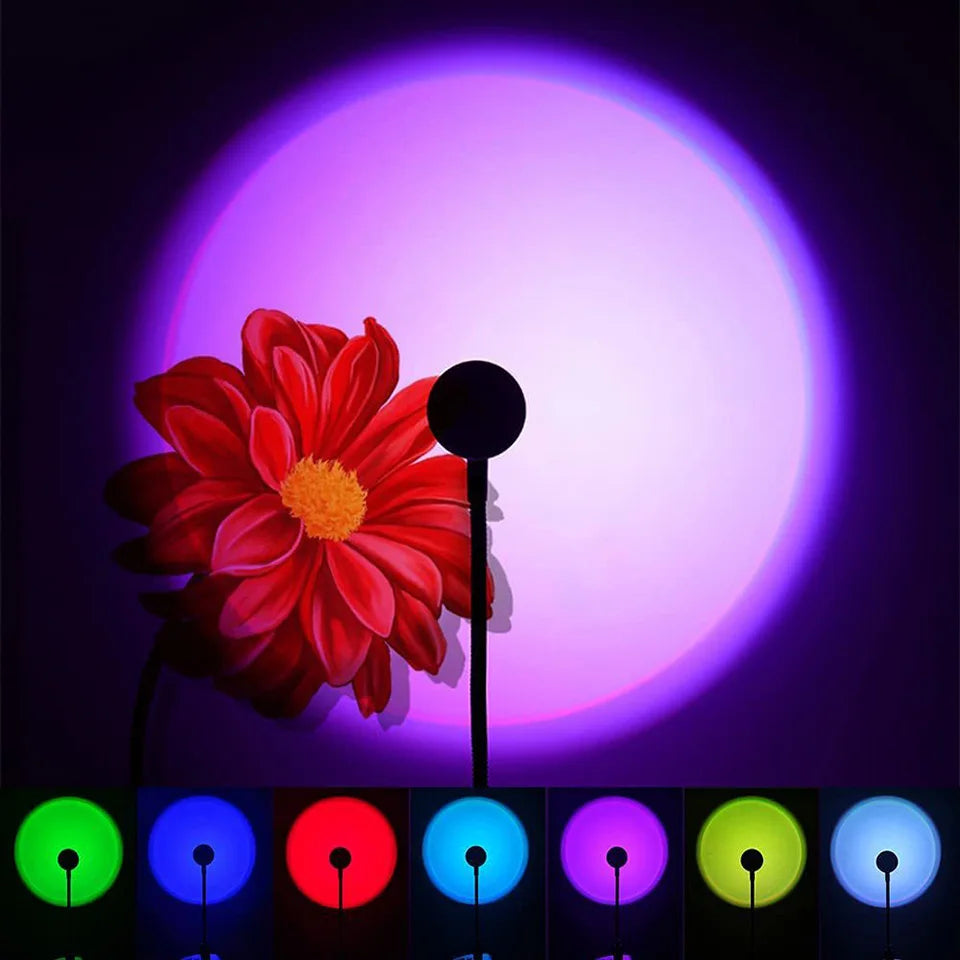 Sunset Lamp - Fill any room with a warm sunset glow — in seconds.