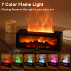 Fireplace Flame Humidifier — A Cozy Fireplace Glow and Soothing Mist controlled by Remote