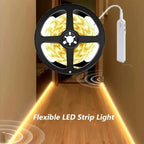 Motion Sensor Cabinet Strip — Light for Closets and Cabinets — Sticks Anywhere, Senses You.