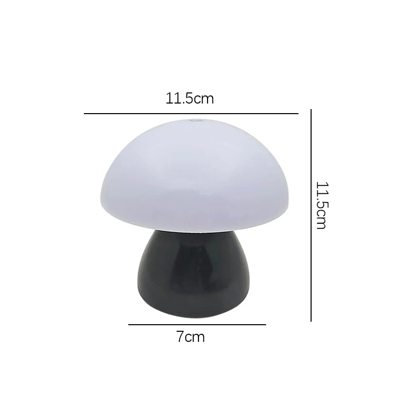 Mushroom Table Lamp — A Soft, Dimmable Mushroom Glow for Cozy Desks and Bedsides