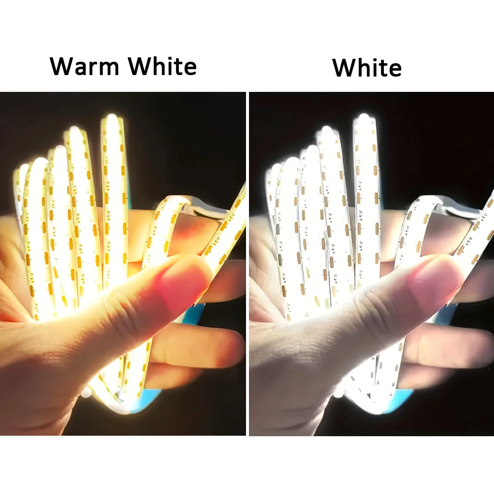 COB Motion Strip Light — Ultra-bright, Dot-Free Glow — Switches when you Walk By