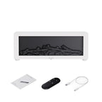 Fireplace Flame Humidifier — A Cozy Fireplace Glow and Soothing Mist controlled by Remote