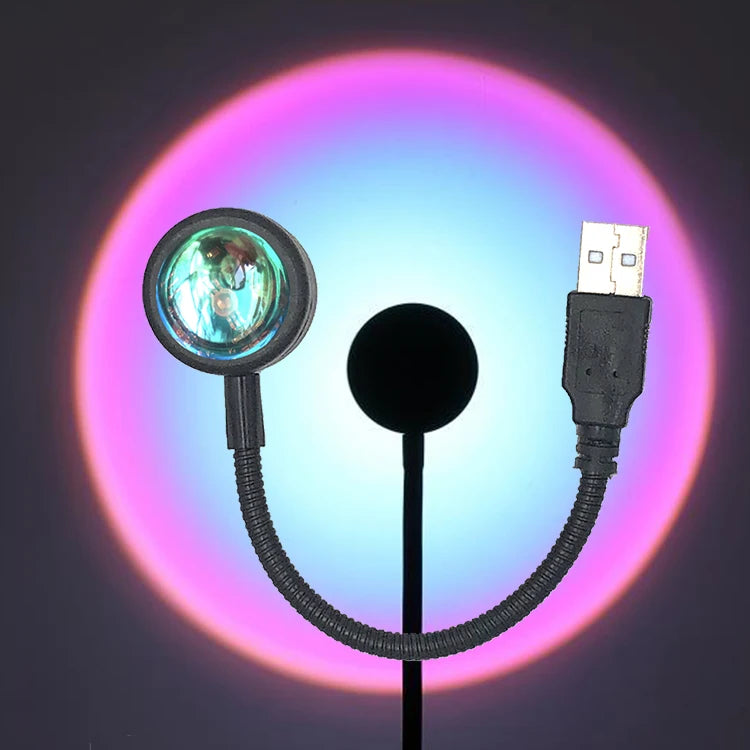 Sunset Lamp - Fill any room with a warm sunset glow — in seconds.