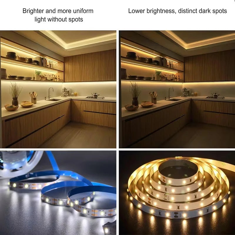 Motion LED Strip Light — Soft Motion-Activated Lighting — Peel, Stick, Glow