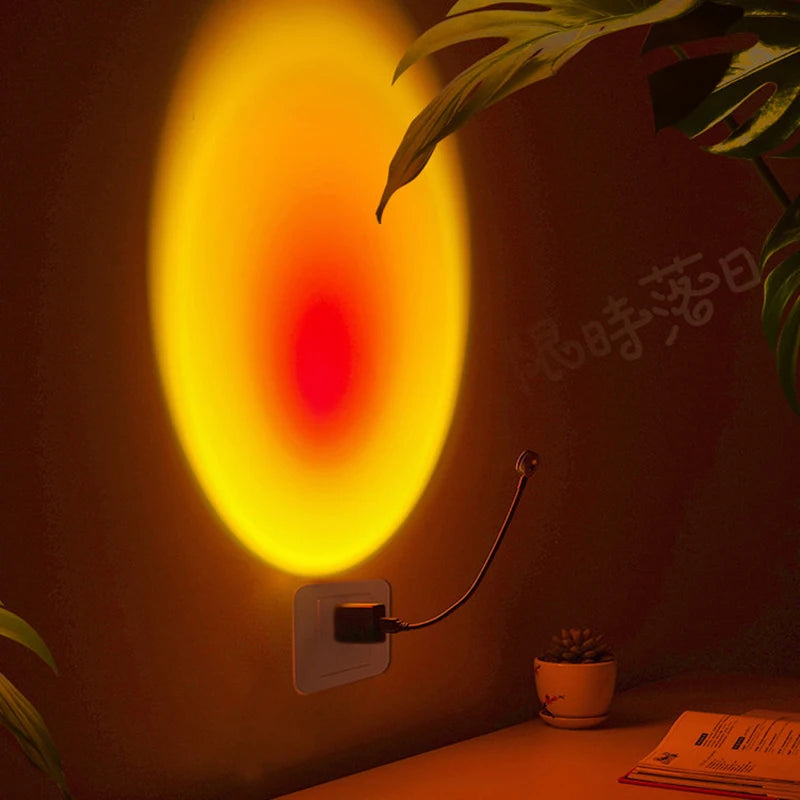 Sunset Lamp - Fill any room with a warm sunset glow — in seconds.