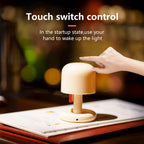 Mini Mushroom Lamp — Pocket-size Mushroom Mood Light — Rechargeable, Warm, Adorable