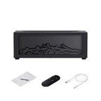 Fireplace Flame Humidifier — A Cozy Fireplace Glow and Soothing Mist controlled by Remote