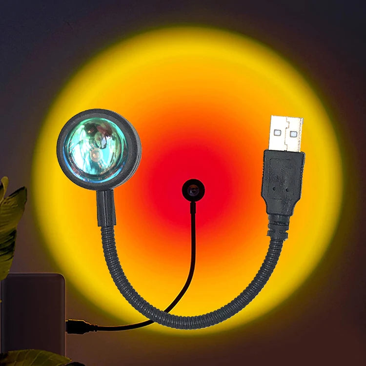 Sunset Lamp - Fill any room with a warm sunset glow — in seconds.