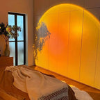 Sunset Projector Lamp — Cast a Golden-Hour Sunset on any Wall — Rotate to Set the Mood