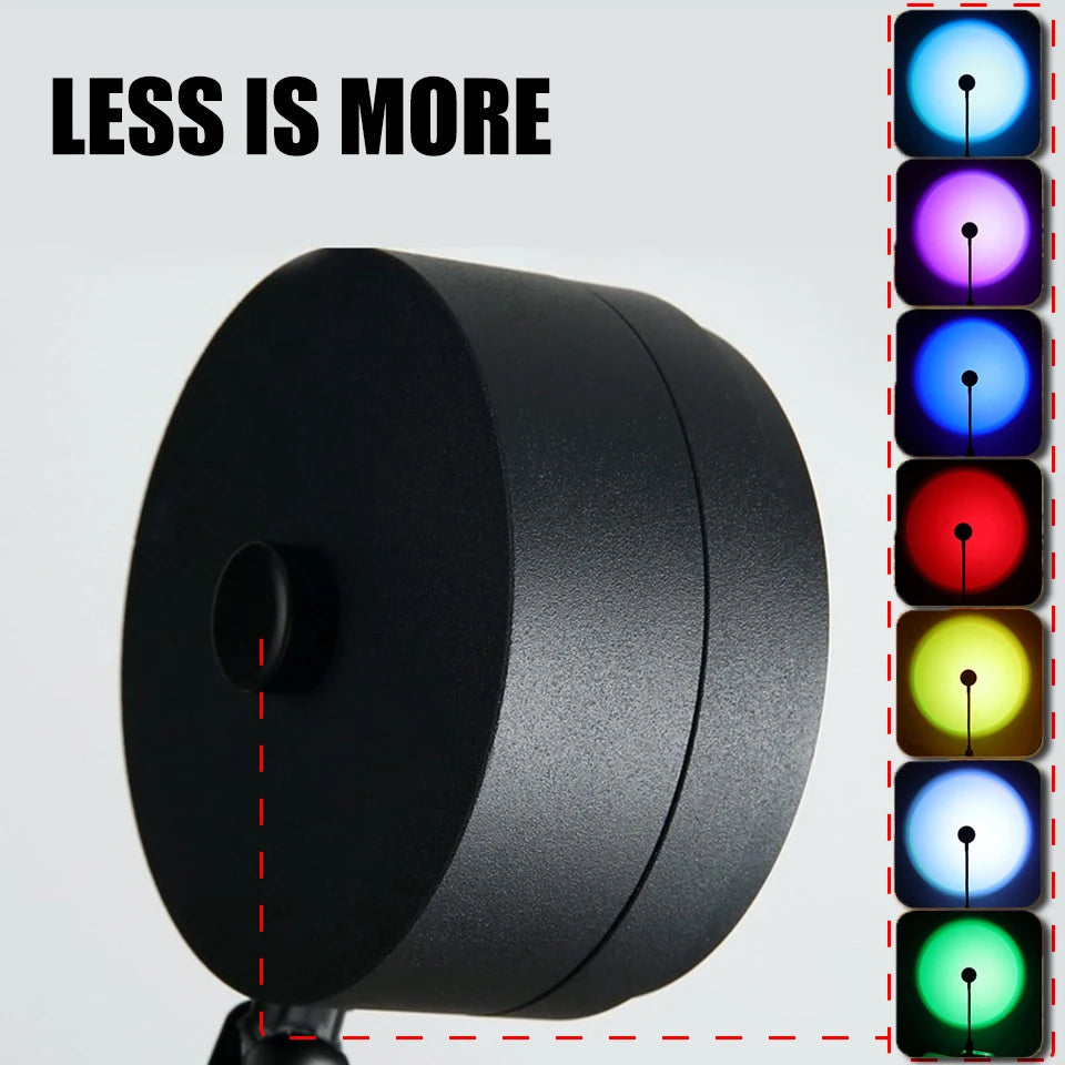 Sunset Lamp - Fill any room with a warm sunset glow — in seconds.