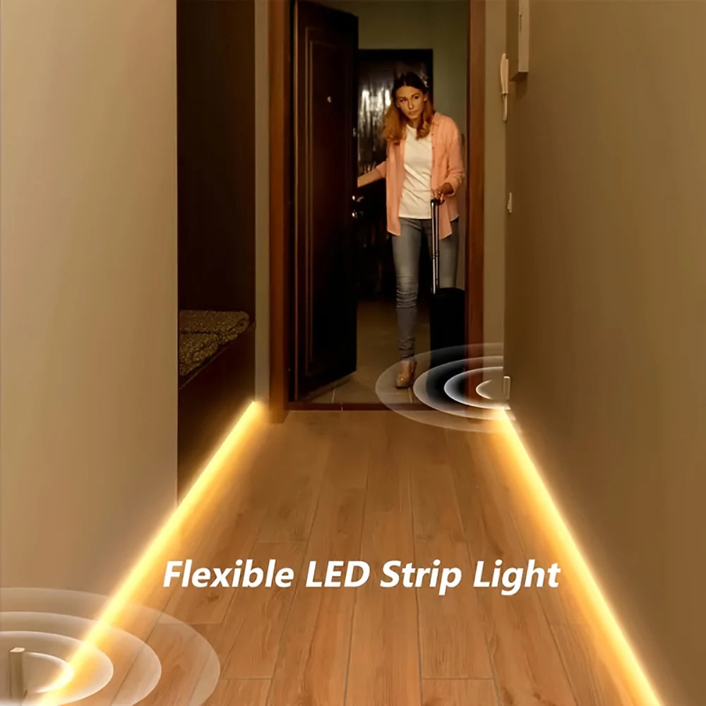 COB Motion Strip Light — Ultra-bright, Dot-Free Glow — Switches when you Walk By