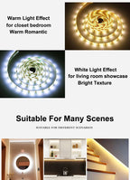 Motion LED Strip Light — Soft Motion-Activated Lighting — Peel, Stick, Glow